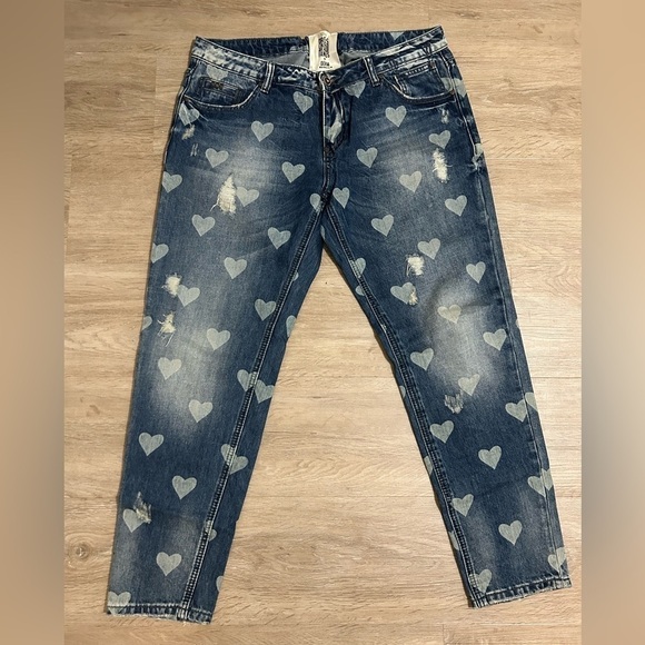 Wiyu  denim heart jeans - Picture 2 of 7
